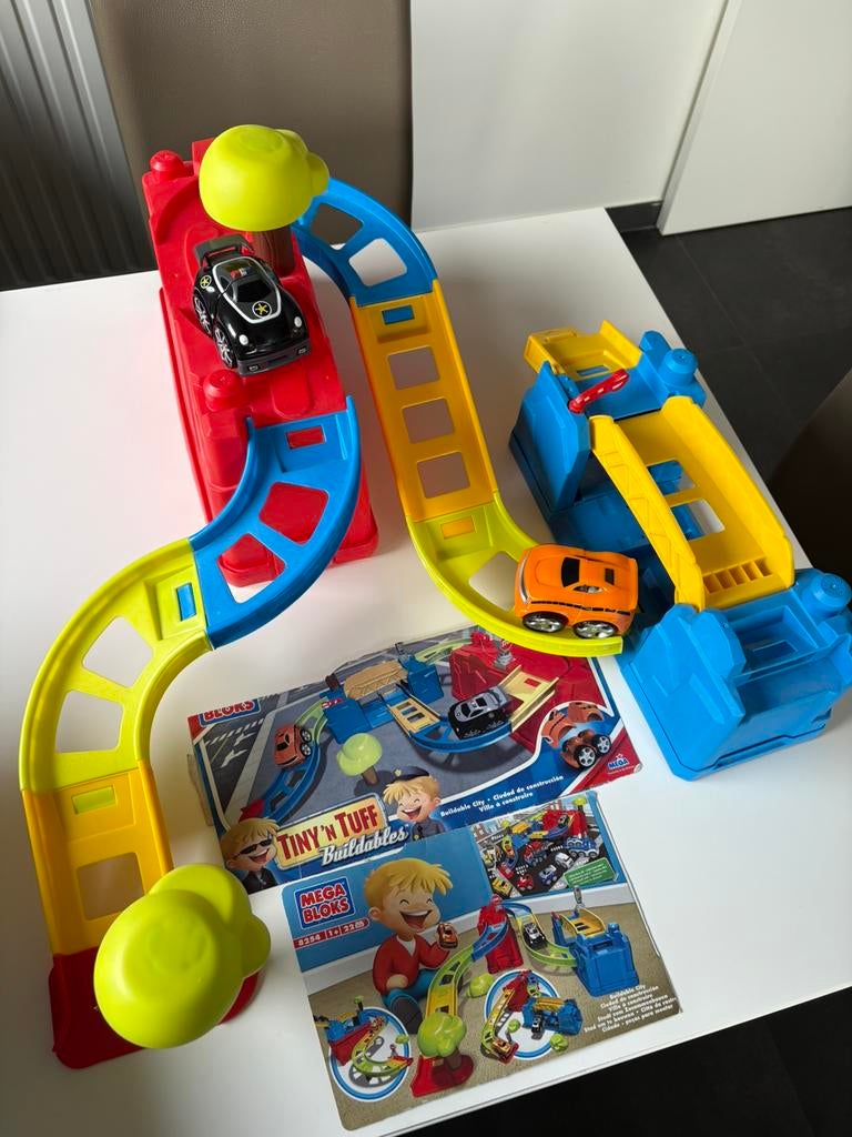 Mega bloks autobaan, Ophalen, Gebruikt