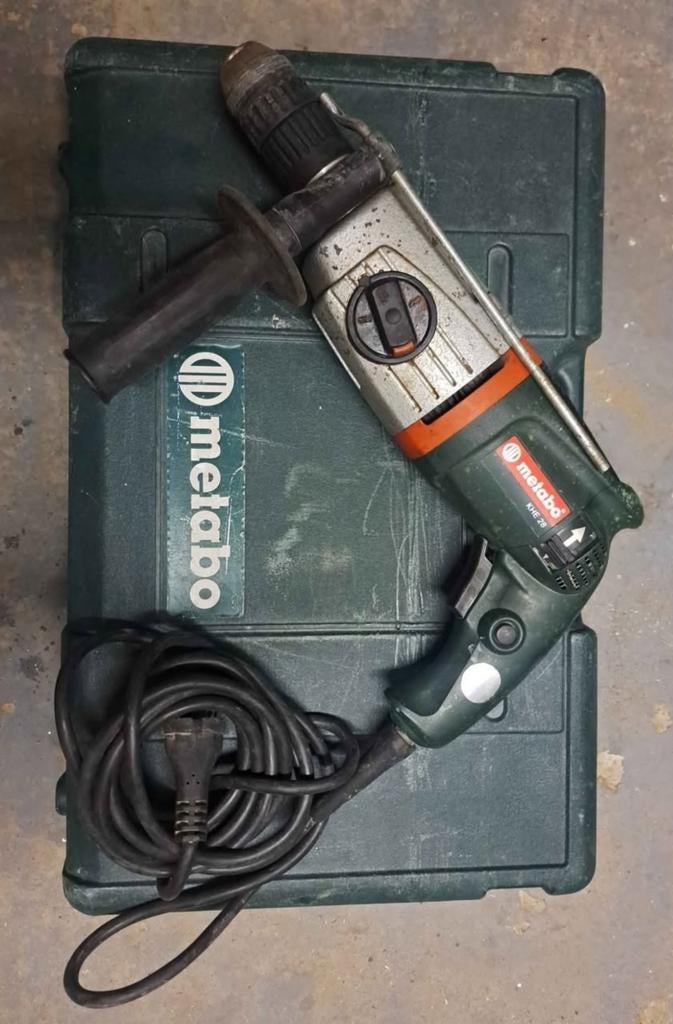 Perceuse Metabo khe 28 sds plus, Bricolage & Construction, Outillage | Foreuses, Enlèvement, Utilisé, Perceuse, Vitesse variable