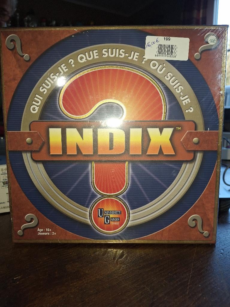 INDIX, Trois ou quatre joueurs, Enlèvement ou Envoi, Utilisé, University games