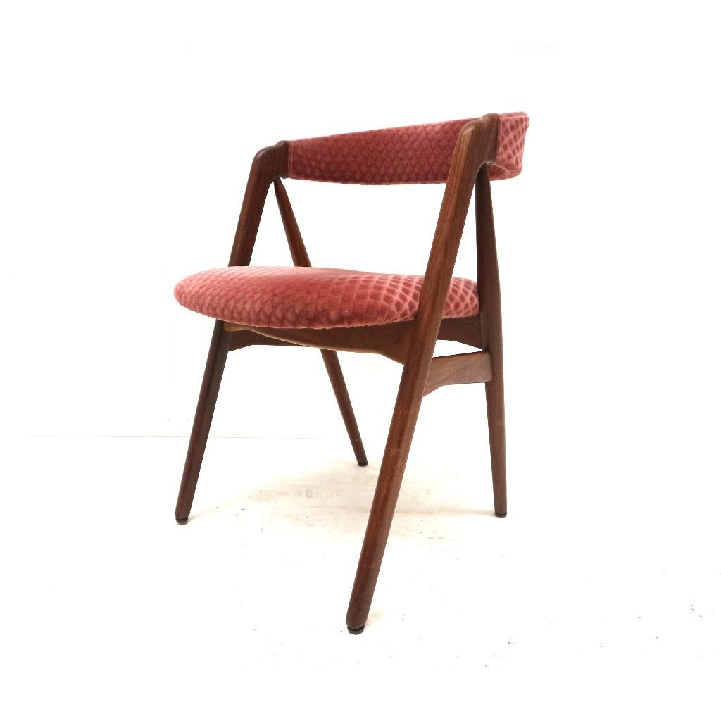 Vintage Deens design stoel jaren '60 '70 midcentury retro, Verzenden