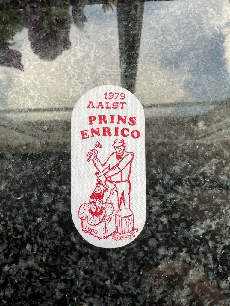 Aalst Carnaval Sticker ipv Nominette Enrico 1979, Ophalen