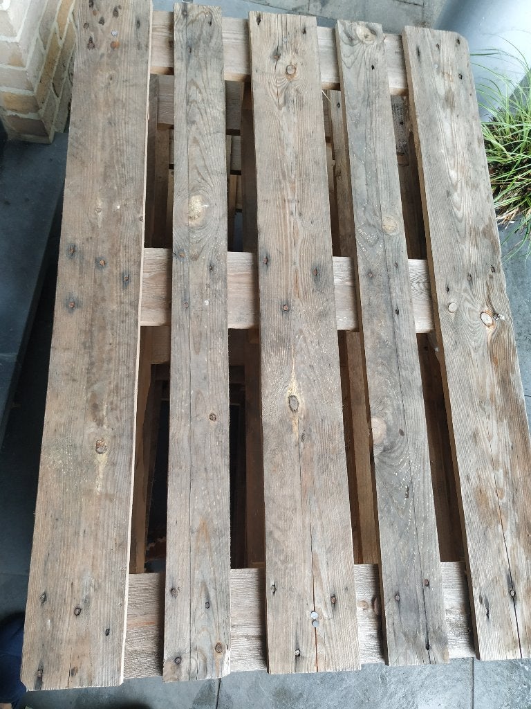 Houten pallets, Ophalen, Gebruikt, 25 tot 50 mm, Pallet