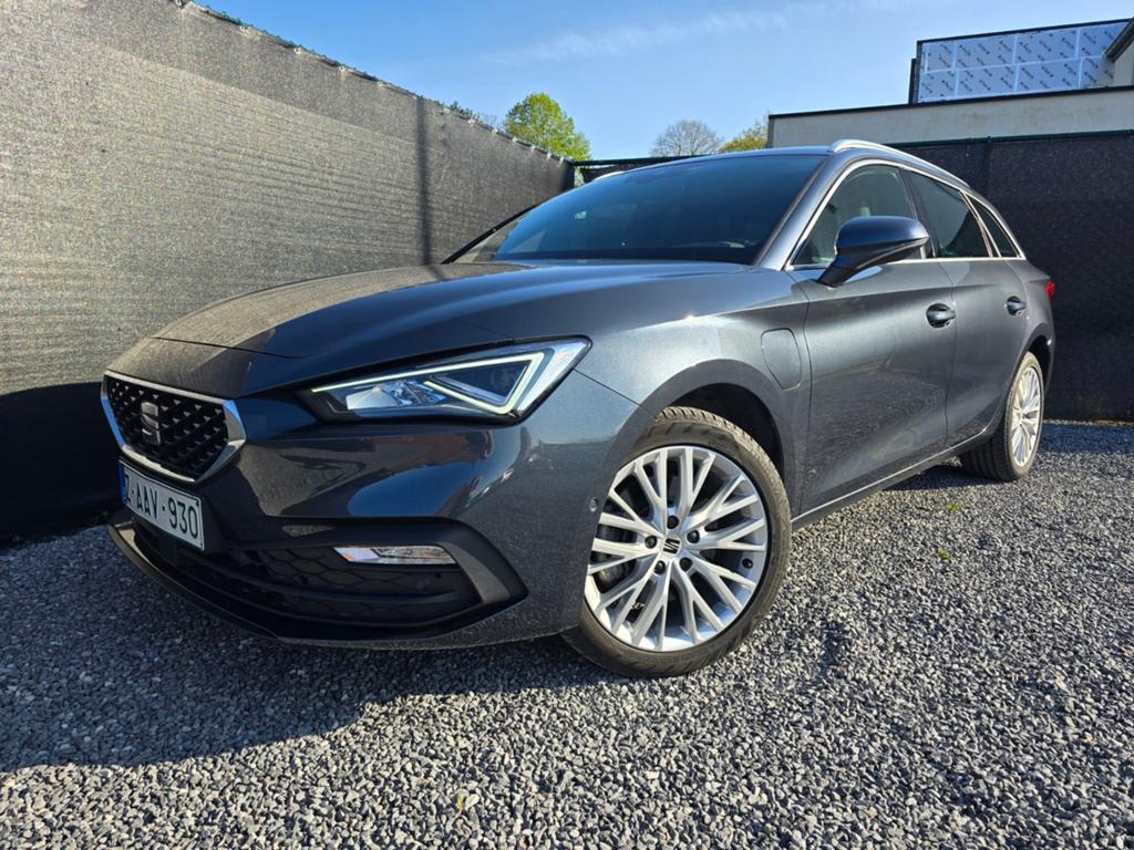 Seat Leon ST 1.4 TSi PHEV e-Hybrid 38500 kms *12M GARANTIE*, Autos, Seat, Argent ou Gris, Achat, Entreprise, Garantie prolongée