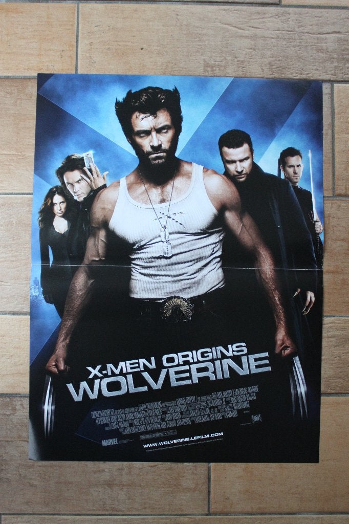filmaffiche X-Men Origins: Wolverine Marvel filmposter, Verzamelen, Posters, Rechthoekig Staand, Ophalen of Verzenden, Zo goed als nieuw