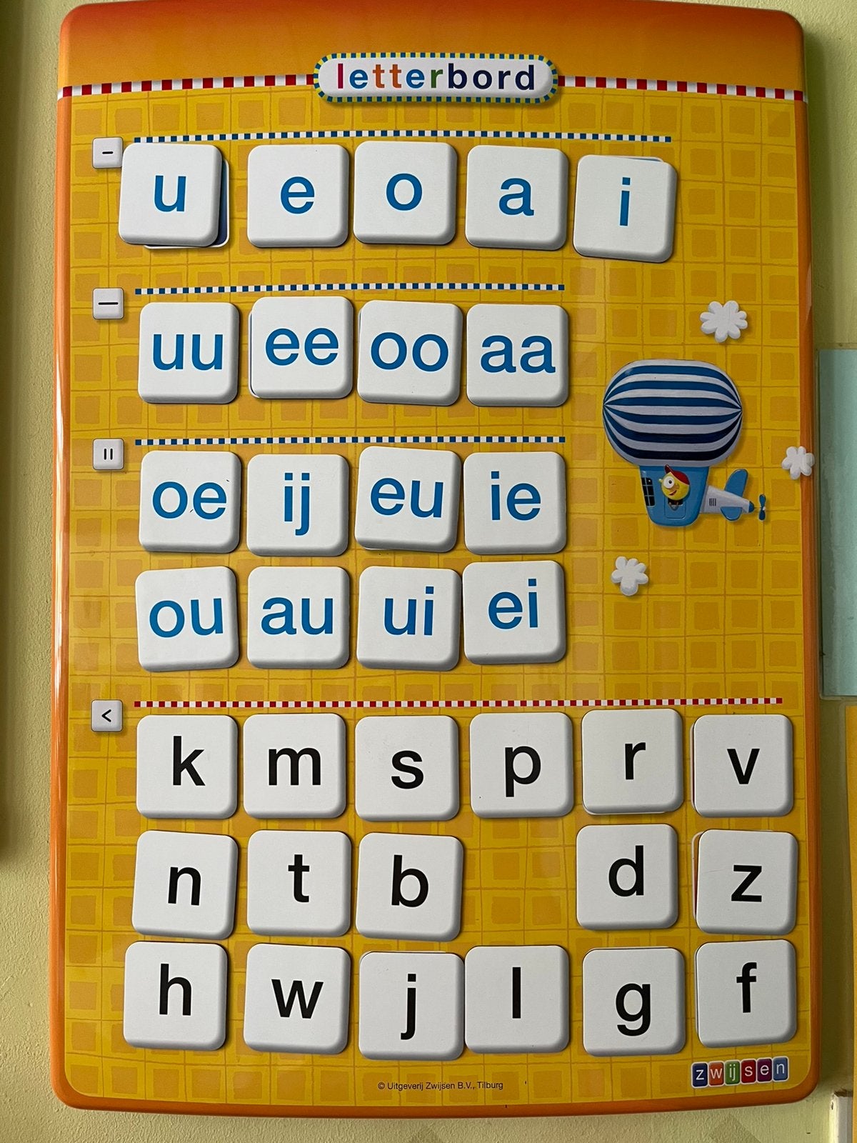 Letterbord Kim-versie VLL, Divers, Fournitures scolaires, Enlèvement, Comme neuf