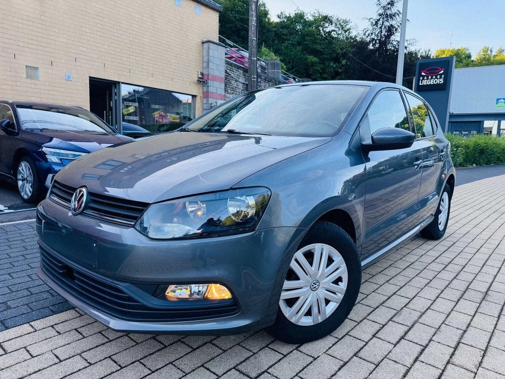Volkswagen Polo Polo 1.0i Trendline BMT, Autos, Argent ou Gris, Euro 6, Entreprise, Boîte manuelle