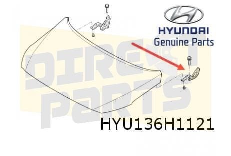 Hyundai Ioniq Motorkapscharnier Links Origineel! 79110G2000, -, -, Nieuw, Ophalen of Verzenden