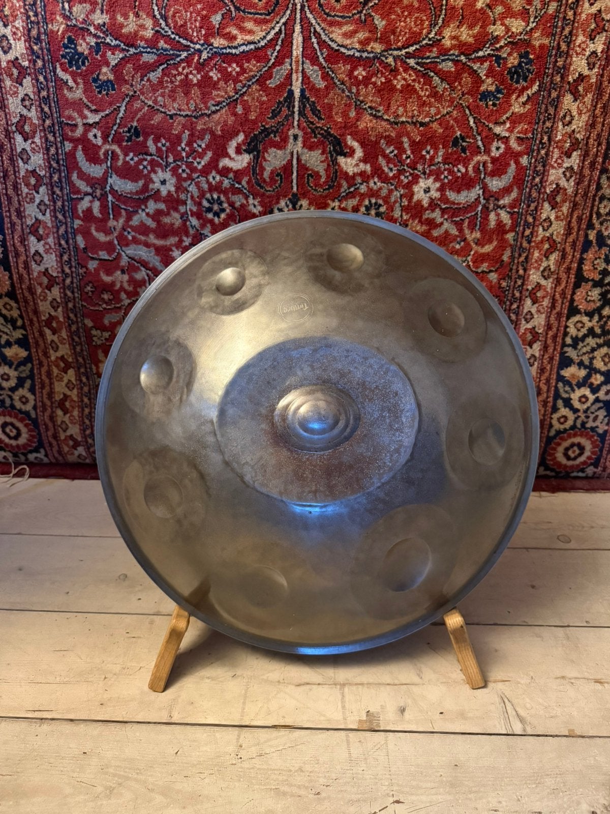 HANDPAN : TIMBRE B2 CELTIC MINOR 9 - STAINLESS 440HZ, Enlèvement, Comme neuf, Percussion mélodique