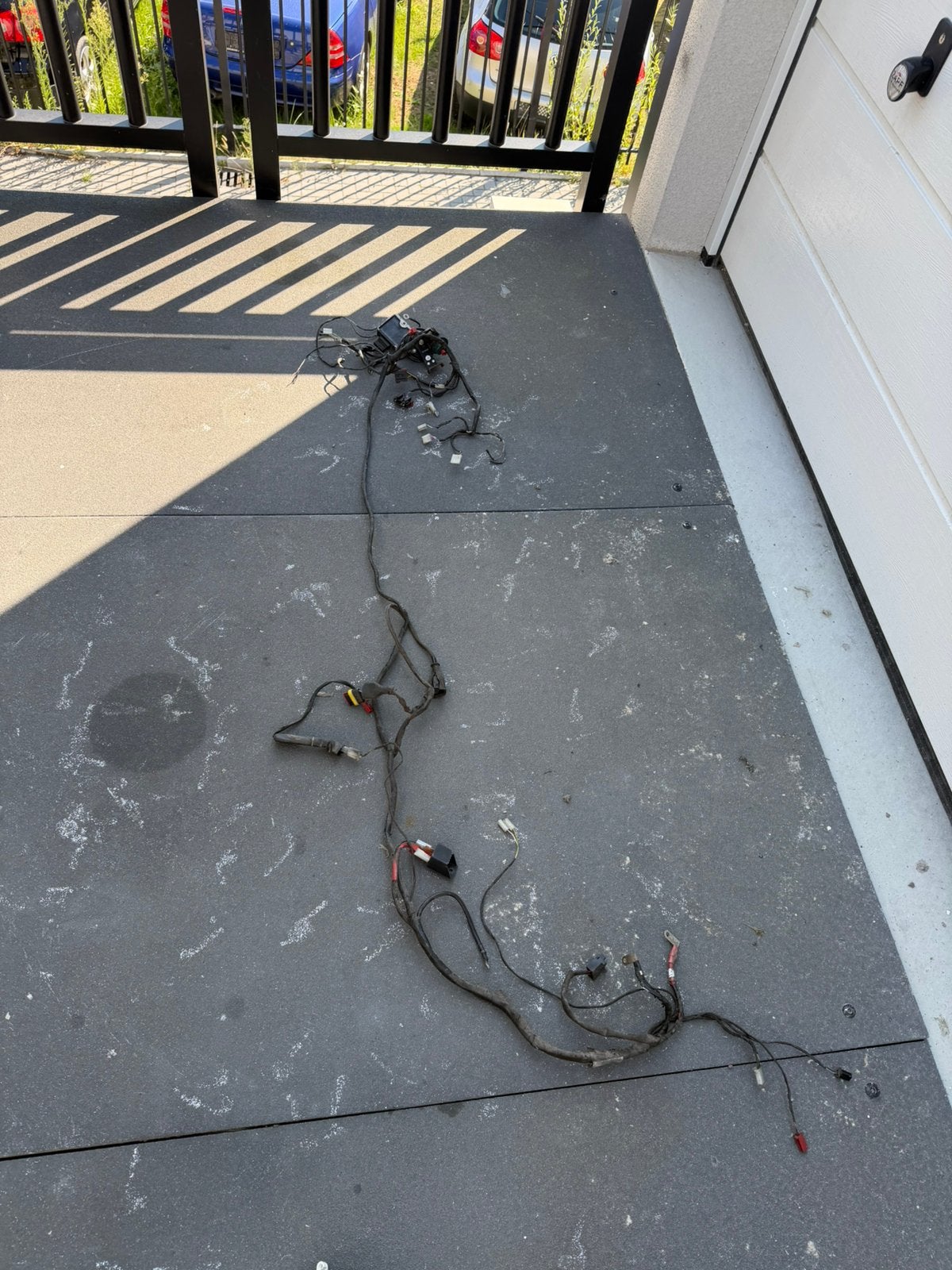 Piaggio zip 4t kabelboom, Ophalen
