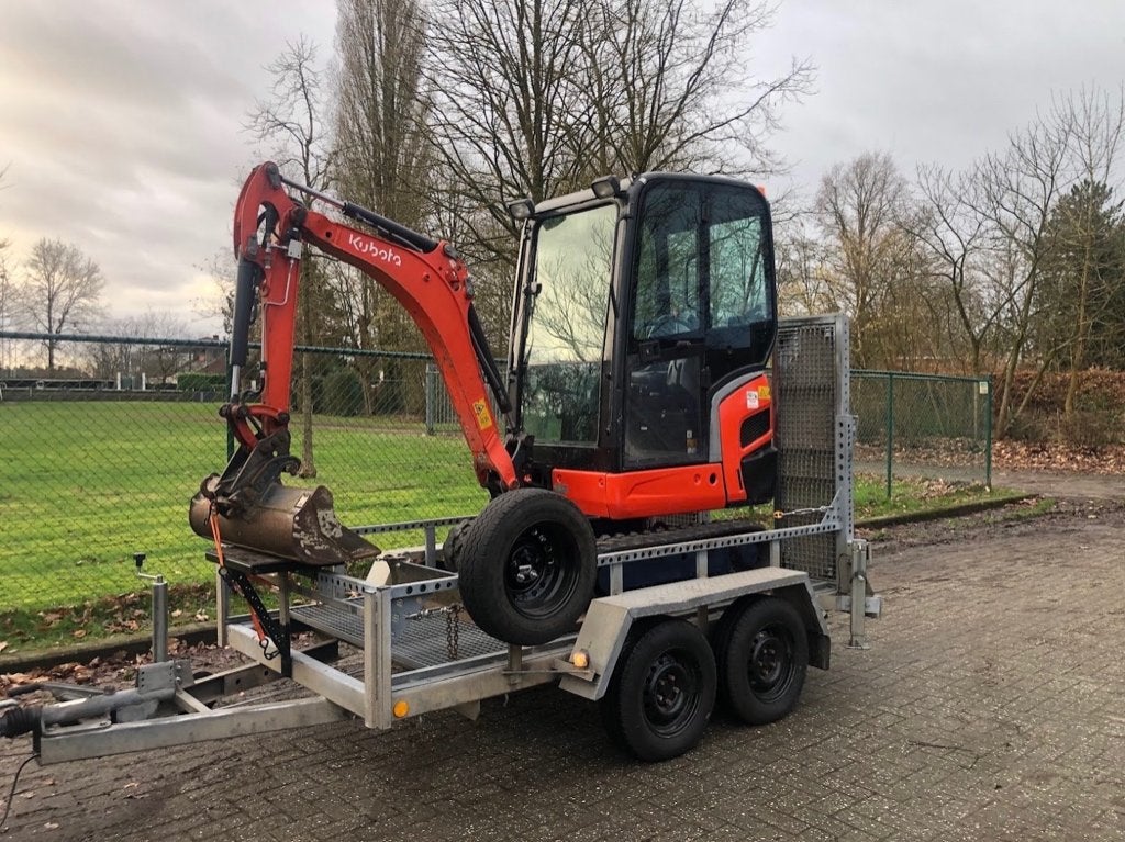 Minigraafmachine Kubota KX016-4, Ophalen, Graafmachine