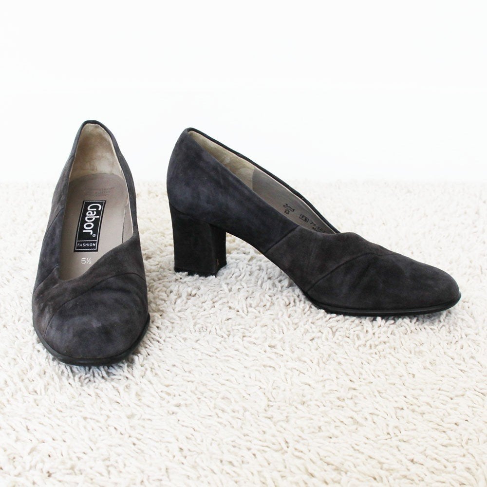 Mooie Suede Gabor Pumps - 31 (Maat 5½/38½) € 45,-, Pumps, Overige kleuren, Verzenden, Gabor