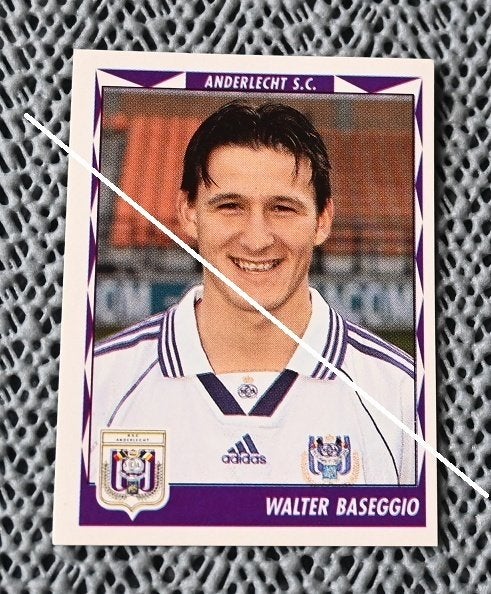 Panini Football 99 RSC Anderlecht Walter Baseggio, Collections, Envoi, Neuf, Affiche, Image ou Autocollant