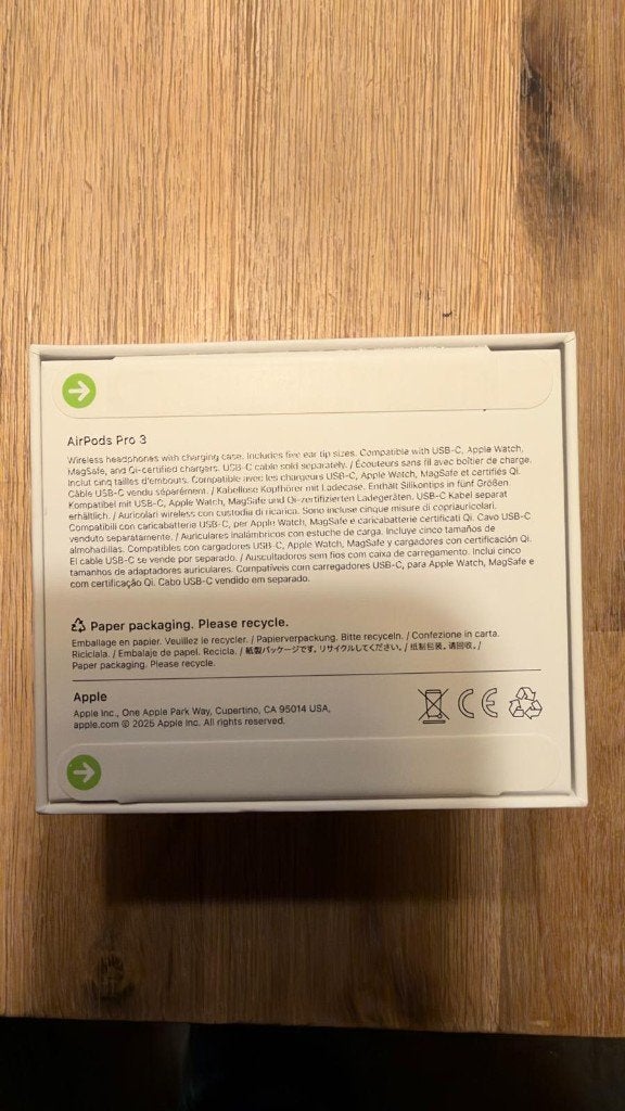Airpods 5 met draadloze oplaadcase, Ophalen, Nieuw, Apple, In oorschelp (earbud)