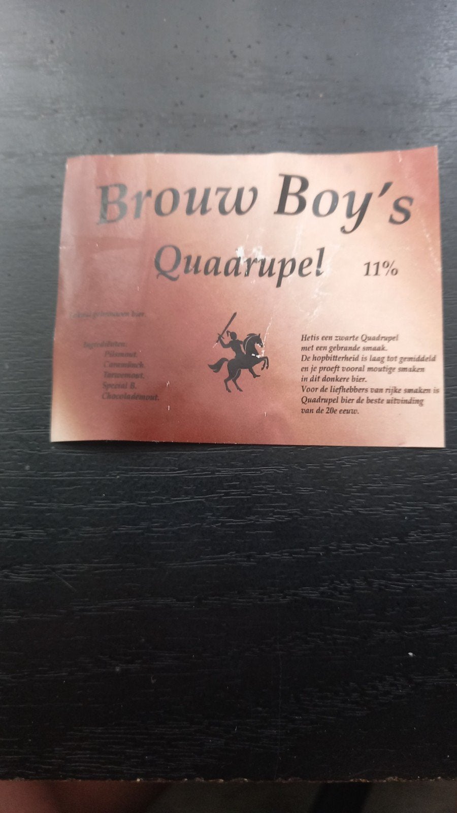 bieretiket br. Brouw boy s, Collections, Marques de bière, Enlèvement ou Envoi
