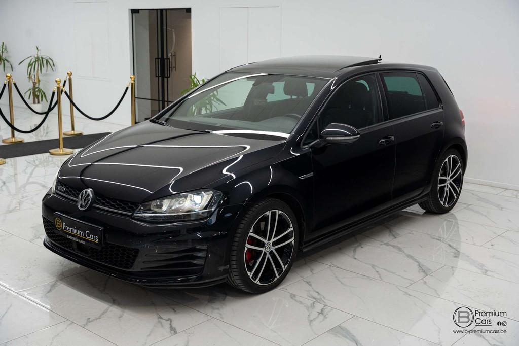 Volkswagen Golf GTD 7 DSG 2.0 TDI! Pano! ACC! Camera! Garant, Auto's, Automaat, Gebruikt, 4 cilinders, Zwart