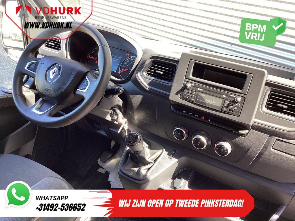 Renault Master 2.3 dCi 165 pk Bakwagen 420x235x225/ Laadkep/, Auto's, Renault, Wit, Bedrijf, Electronic Stability Program (ESP)