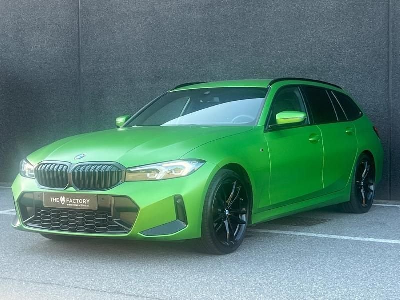 BMW Série 3, Auto's, Automaat, Gebruikt, 4 cilinders, Leder en Stof