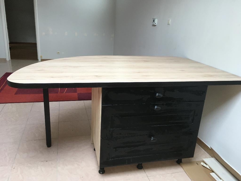 Keuken eiland met ladekasten, Ophalen, Zo goed als nieuw