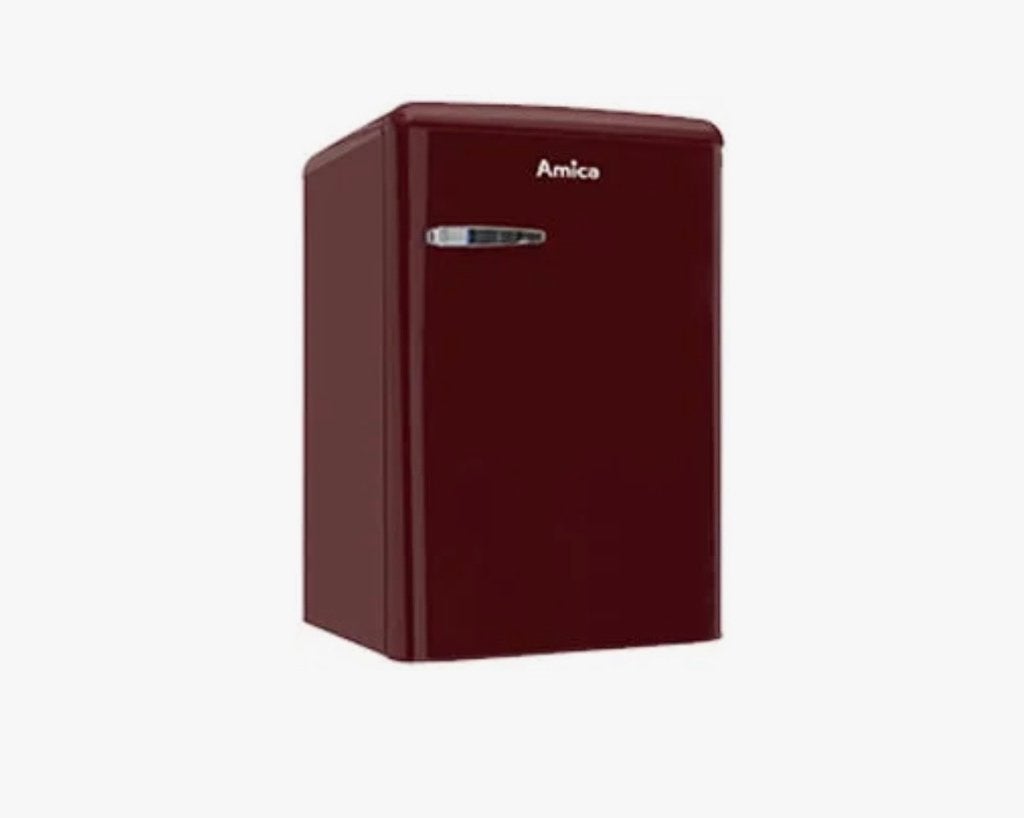 Retro tafelmodel frigo + vriesvak met factuur en garantie!, Avec compartiment congélateur, 85 à 120 cm, Comme neuf, Enlèvement