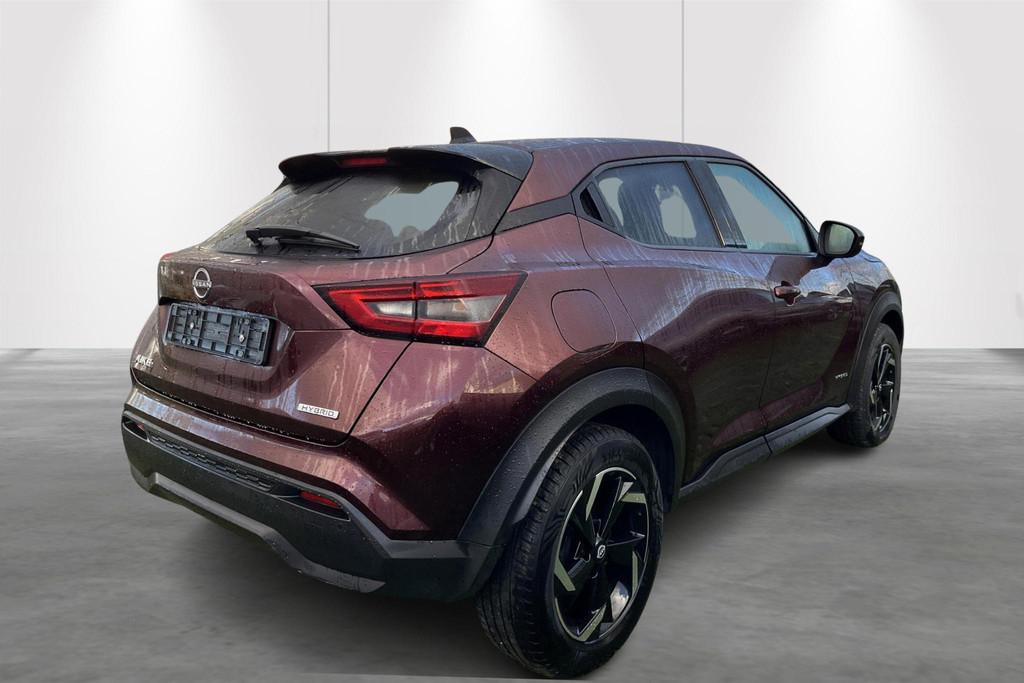 Nissan Juke 1.6 Hybrid 145 N-Connecta uitvoering, Auto's, Nissan, Stof, Gebruikt, 4 cilinders, Bruin