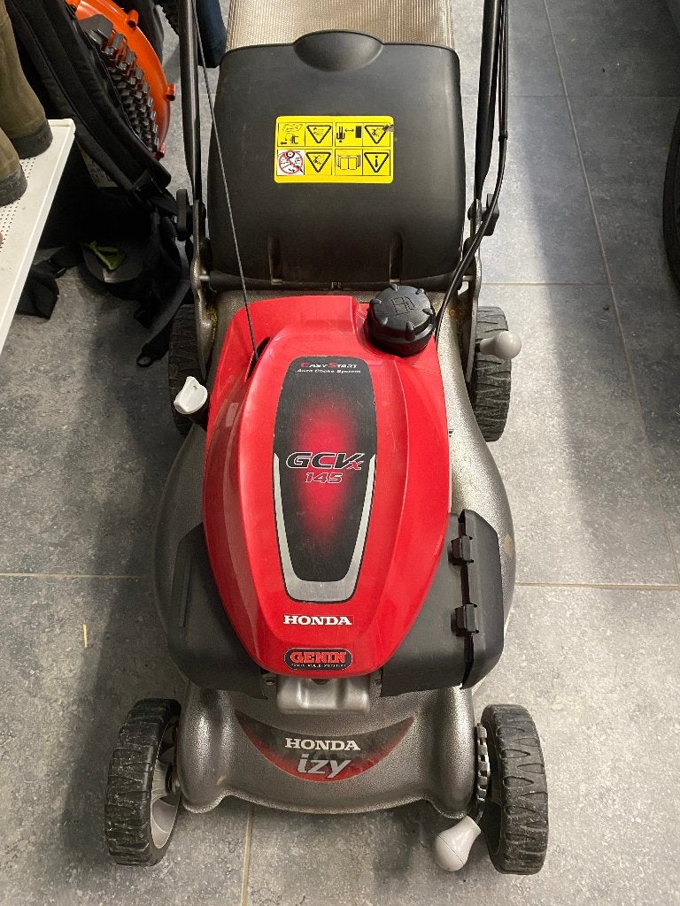 Tondeuse thermique autotractée Honda IZY GCVx 145 – 46 cm, Honda, 40 à 49 cm, Enlèvement, Bac de ramassage