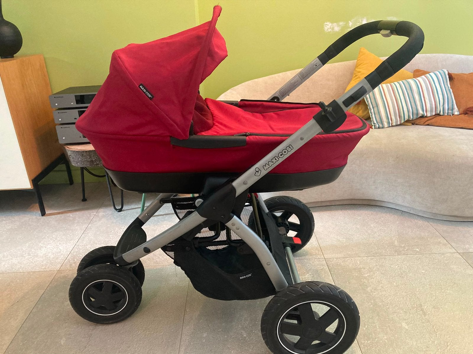 Maxi Cosi meegroei set 3 in 1, Ophalen, Zo goed als nieuw, Maxi-Cosi, Regenhoes