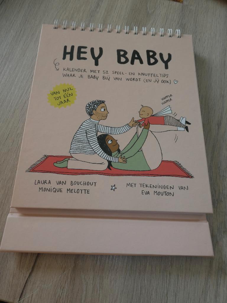 Hey baby kalender met 52 speel- en knuffeltips, Livres, Grossesse & Éducation, Neuf, Éducation jusqu'à 6 ans, Enlèvement