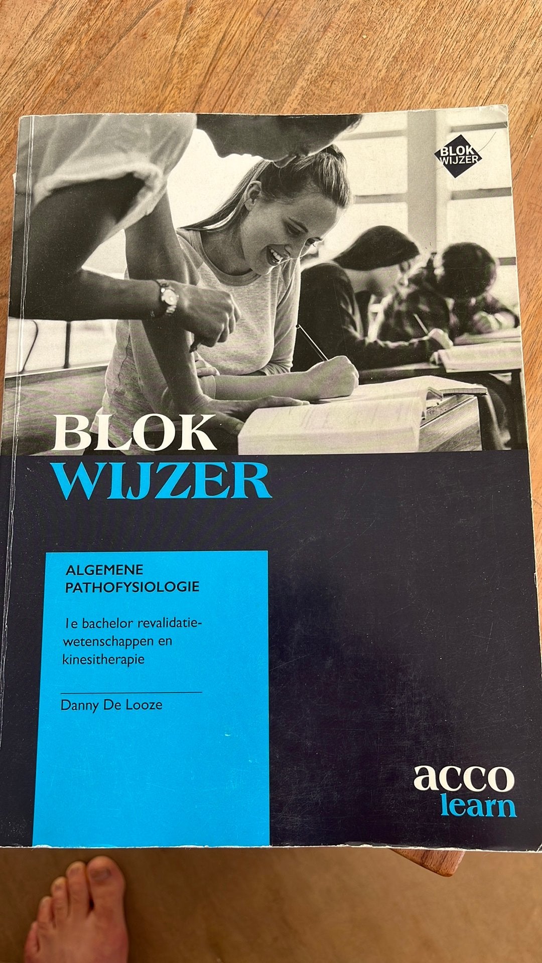 Boek 2e jaar kiné: Blokwijzer - algemene pathofysiologie, Ophalen, Zo goed als nieuw