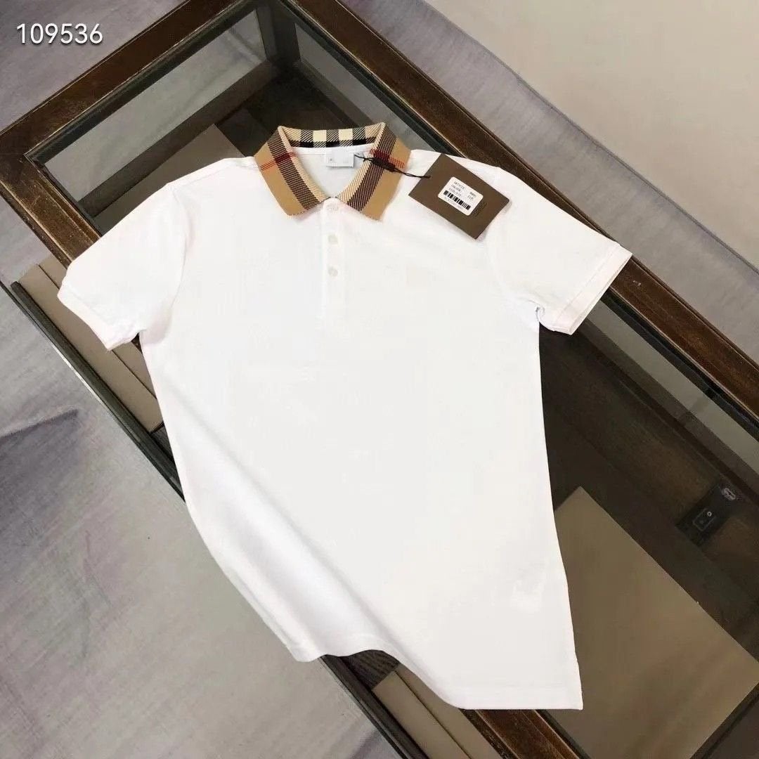 White Burberry Polo, Ophalen of Verzenden, Zo goed als nieuw, Maat 48/50 (M), Beige