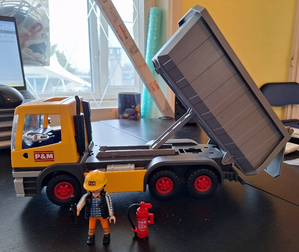 Playmobil - 3265 - Vrachtwagen PM, Enfants & Bébés, Enlèvement ou Envoi, Comme neuf, Kit complet, Véhicule