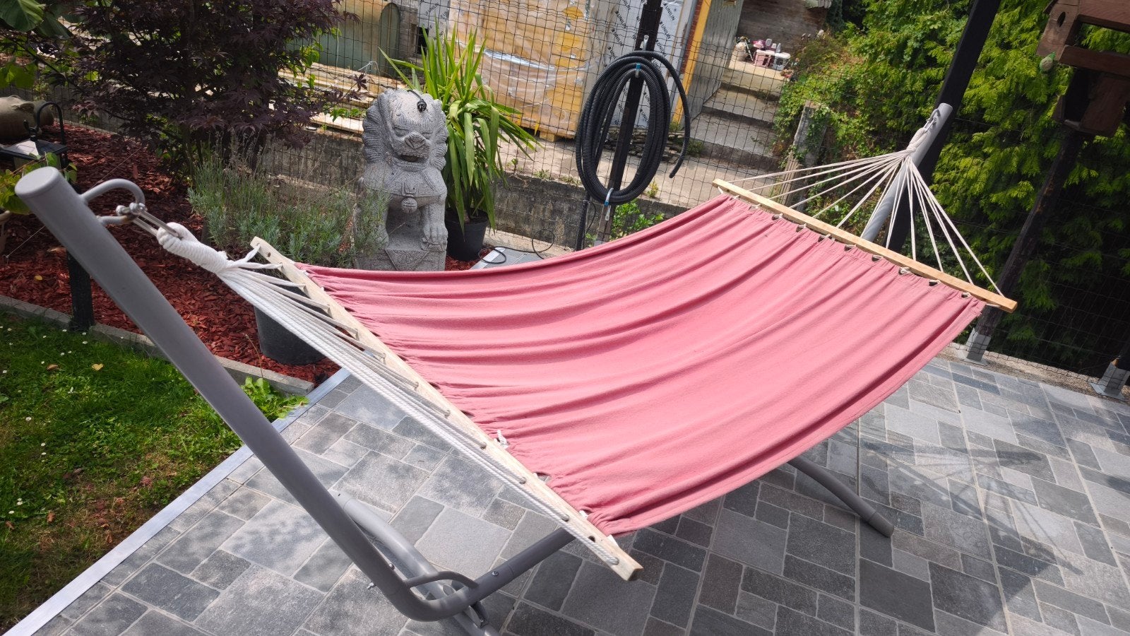 hamacs, Tuin en Terras, Hangmatten, Ophalen, Zo goed als nieuw, Met standaard, Eenpersoons