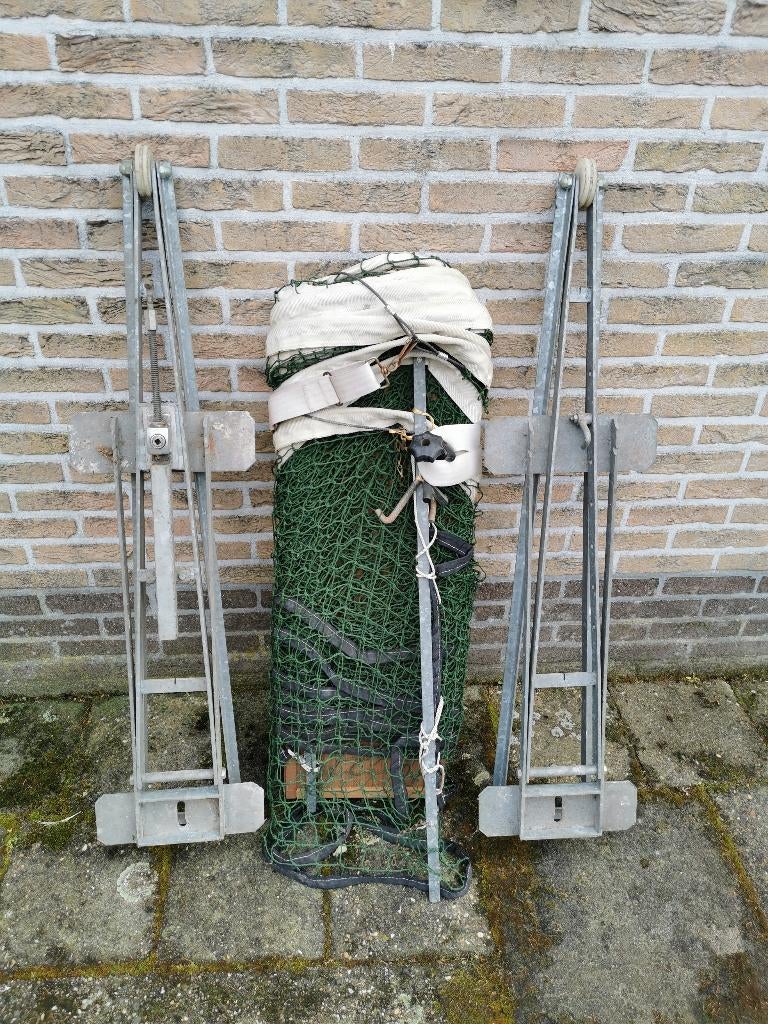 tennisnet, Ophalen