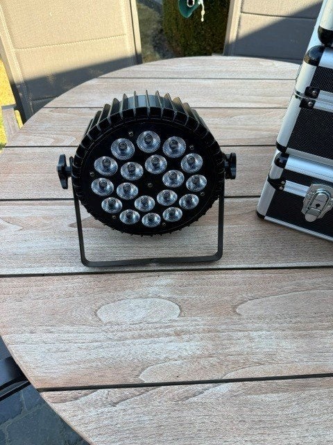 LED Par 180W, Ophalen of Verzenden, Zo goed als nieuw, Overige typen, Geluidgestuurd