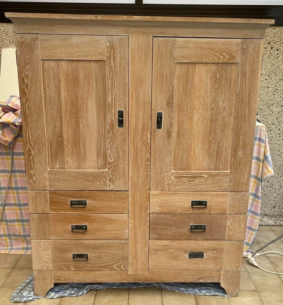 Eetkamer te koop van massief hout, Huis en Inrichting, Ophalen, Zo goed als nieuw
