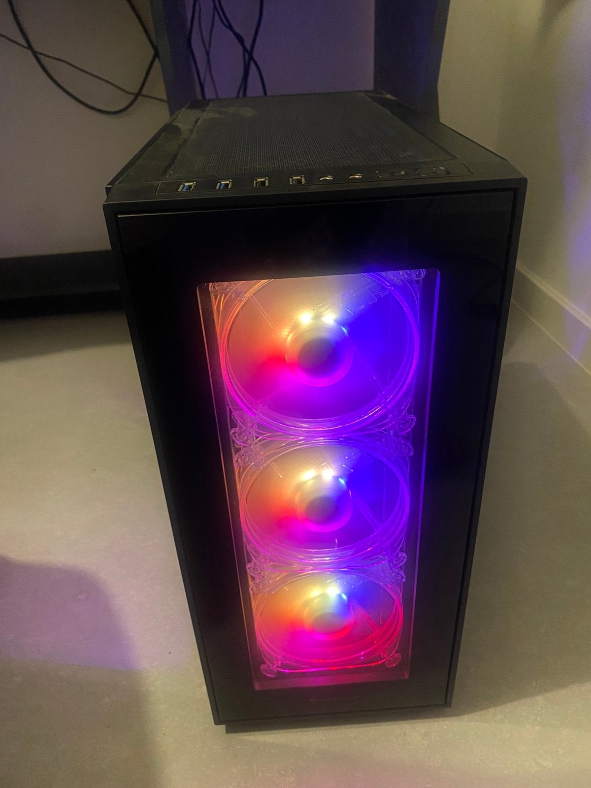 PC Sharkoon RTX 3060 Ryzen 5 5600, Informatique & Logiciels, Ordinateurs de bureau, Enlèvement, Utilisé, Gaming, SSD