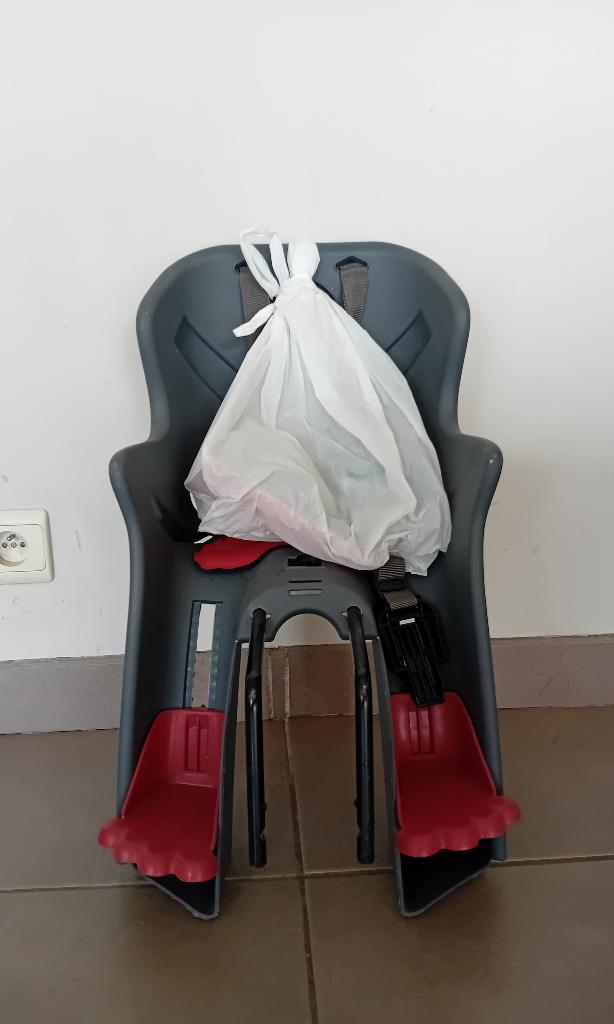 Fietsstoeltje vooraan 15 kg, Ophalen, Voetsteuntjes, Rabbit, Voorzitje