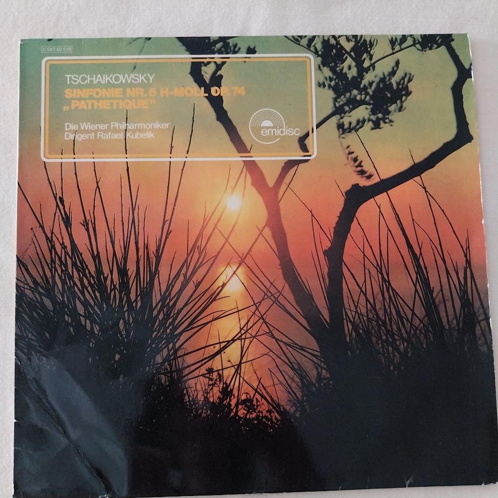 Vinylplaat Tschaikowsky - sinfonie nr 6 H, Cd's en Dvd's, Vinyl | Klassiek, Ophalen, Zo goed als nieuw, 12 inch