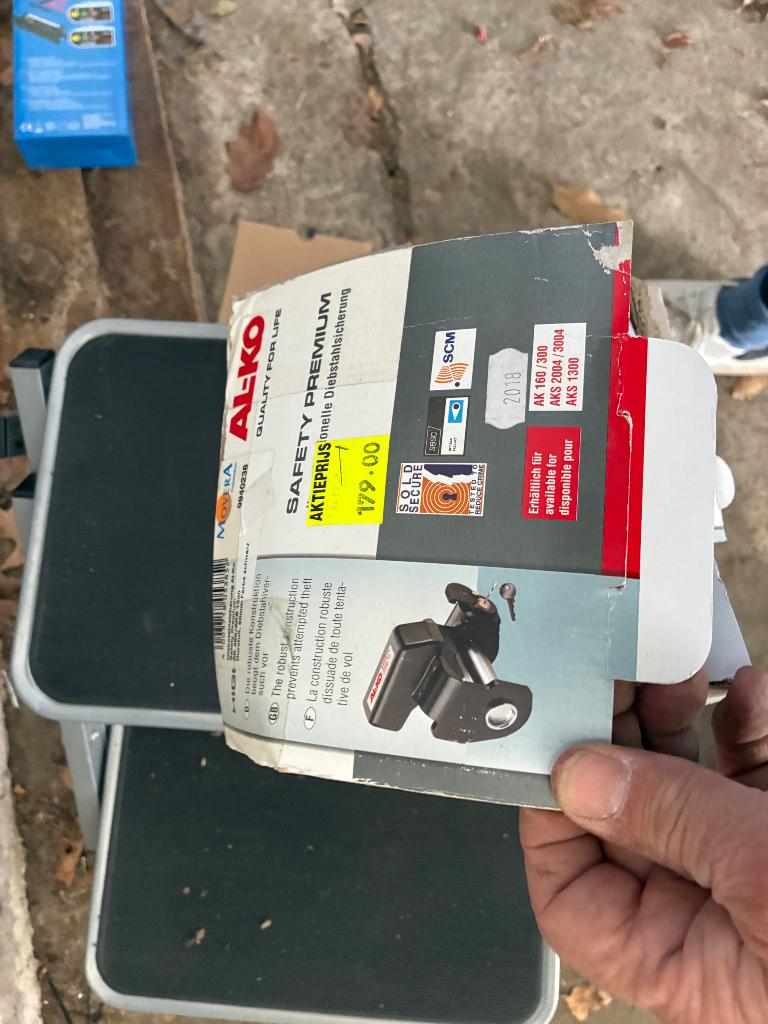 Alko diefstal slot voor caravan, Caravans en Kamperen, Ophalen of Verzenden