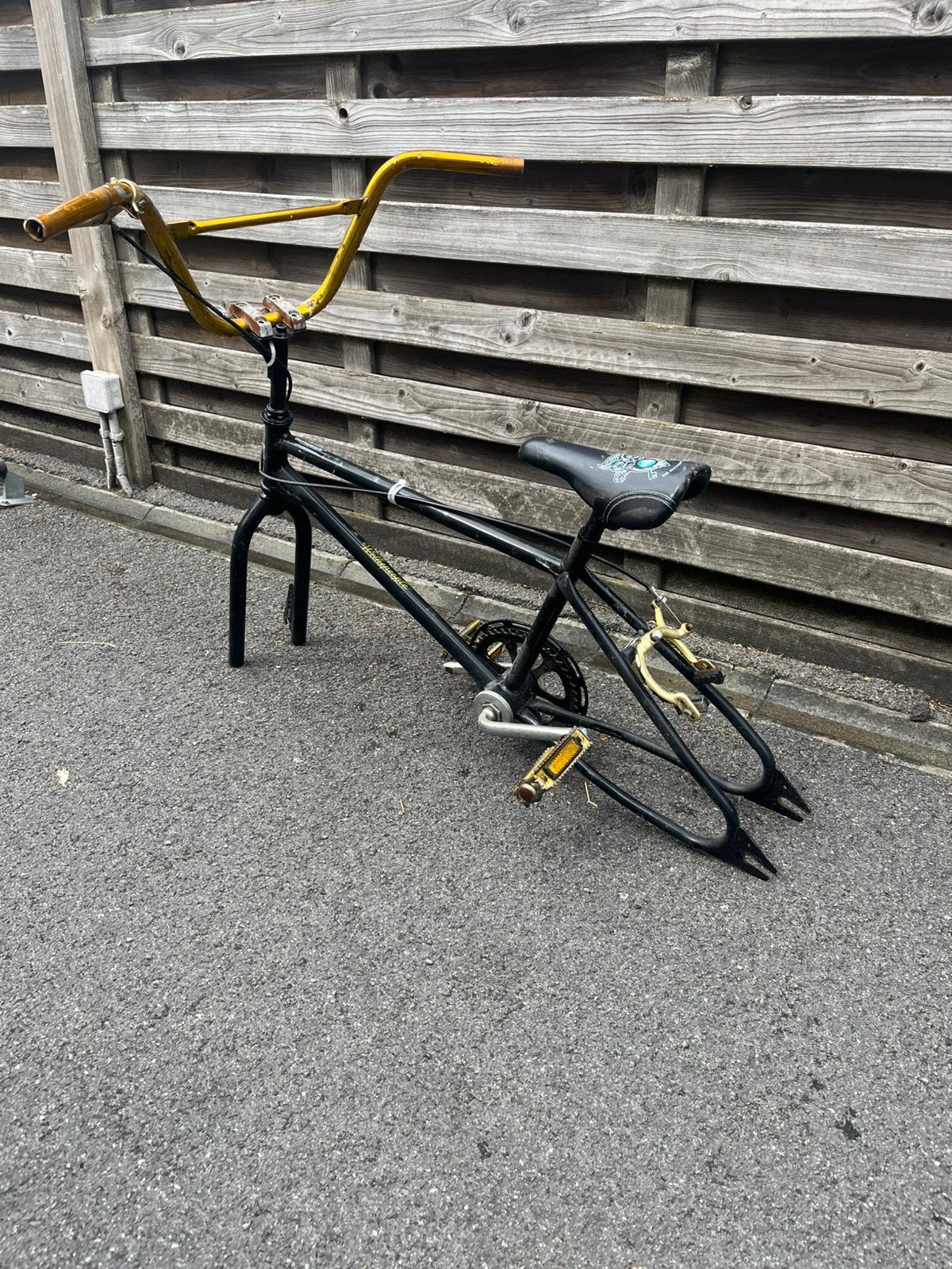 bmx stunt bike te koop + 2 extra kaders er bij, Fietsen en Brommers, Ophalen, Gebruikt