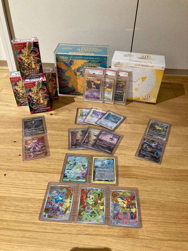 Mooie pokemon collectie te koop/te ruil, Hobby en Vrije tijd, Ophalen of Verzenden, Nieuw, Meerdere kaarten