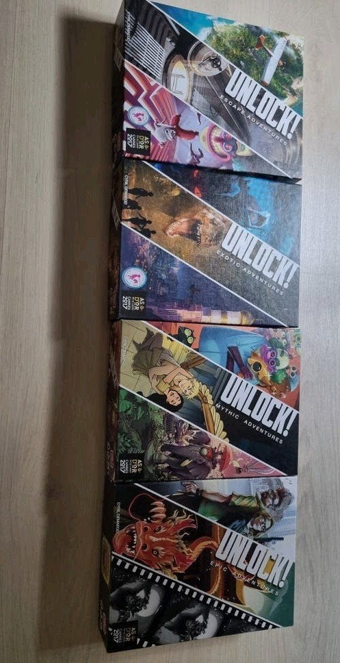 Jeux Unlock, Ophalen, Zo goed als nieuw