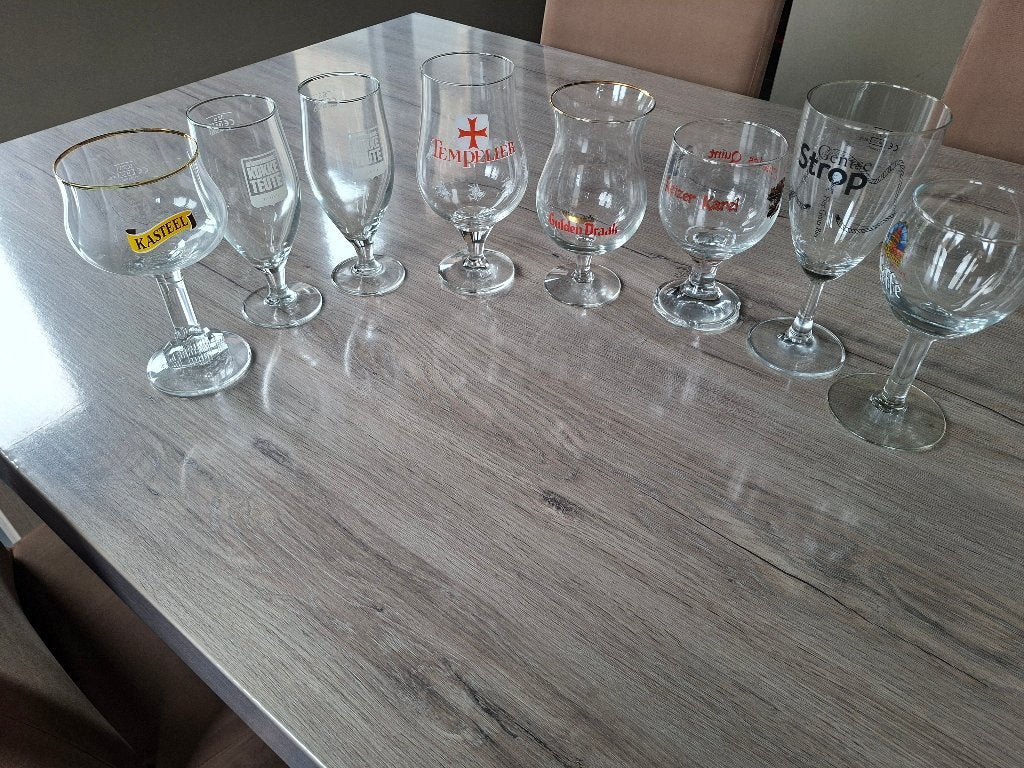 Diverse bierglazen, Enlèvement, Utilisé, Verre à bière
