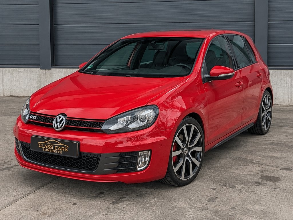 VOLKSWAGEN GOLF GTI 2.0 TSI ADIDAS DSG6 NAVI LED XENON CLIM, Autos, Rouge, Euro 5, Achat, 155 kW