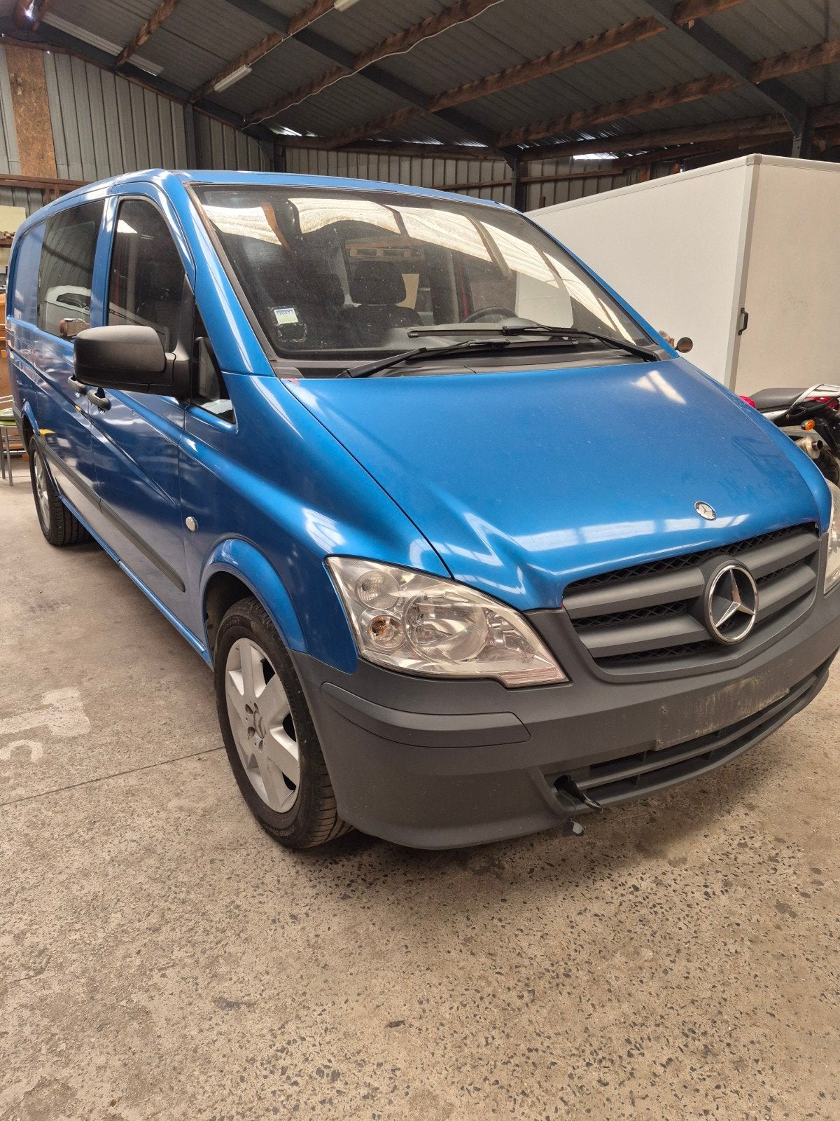 Mercedes Vito 2014 à cabine double, Autos, Euro 5, Achat, Boîte manuelle, Diesel