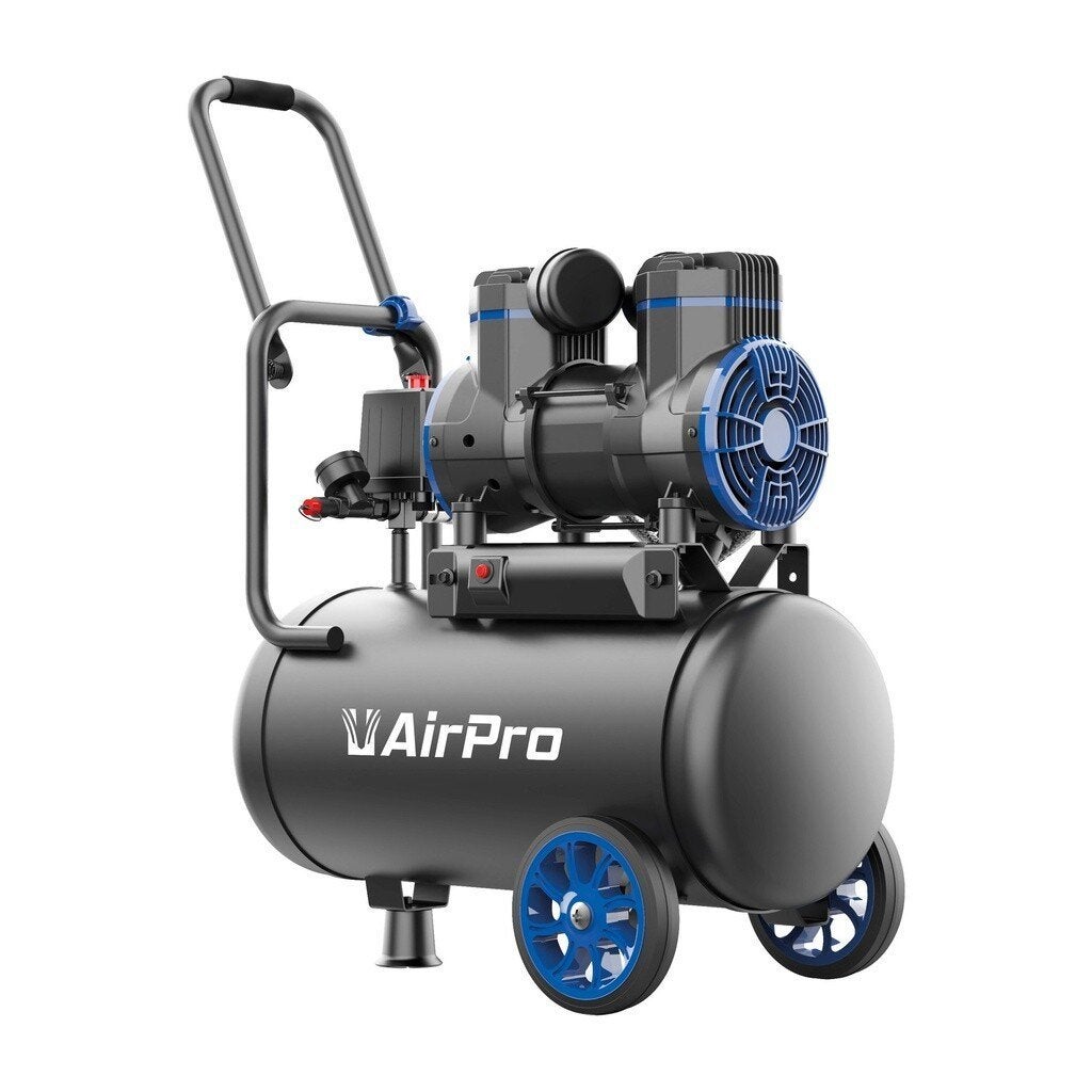 Compressor olievrij 2pk 24L tank, Auto diversen, Overige Auto diversen, Verzenden
