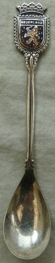 Lepel Spoon Nederland 90 Silver Plate, Nieuwpoort, 1950/60s., Antiek en Kunst, Ophalen of Verzenden