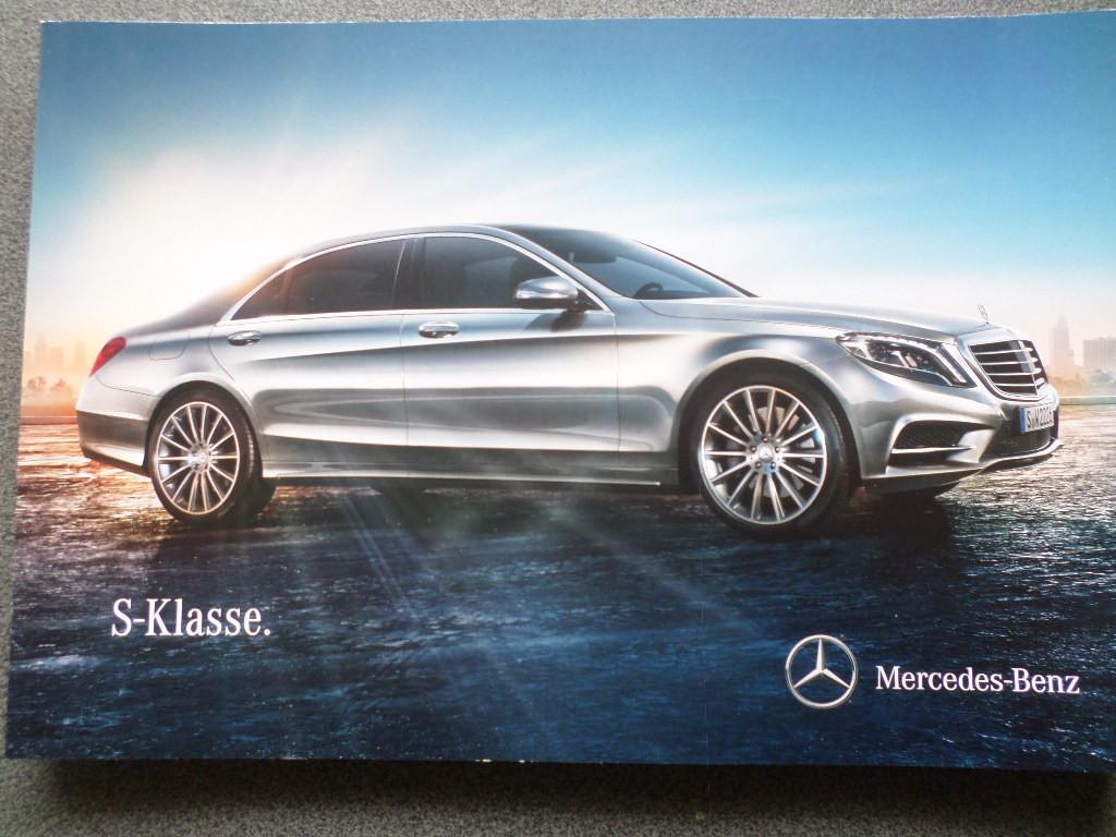 Mercedes S Klasse Brochure, Boeken, Ophalen of Verzenden, Mercedes
