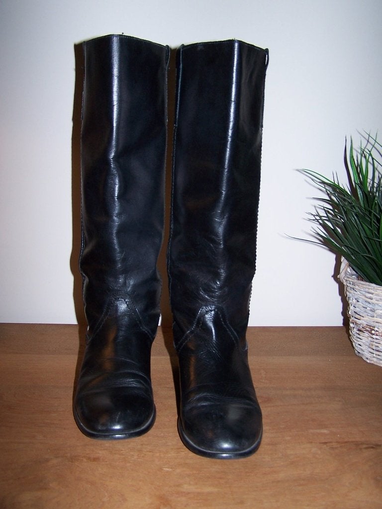 Bottes en cuir — Hedgren - taille 38, Enlèvement ou Envoi, Porté, Bottes hautes, Hedgren