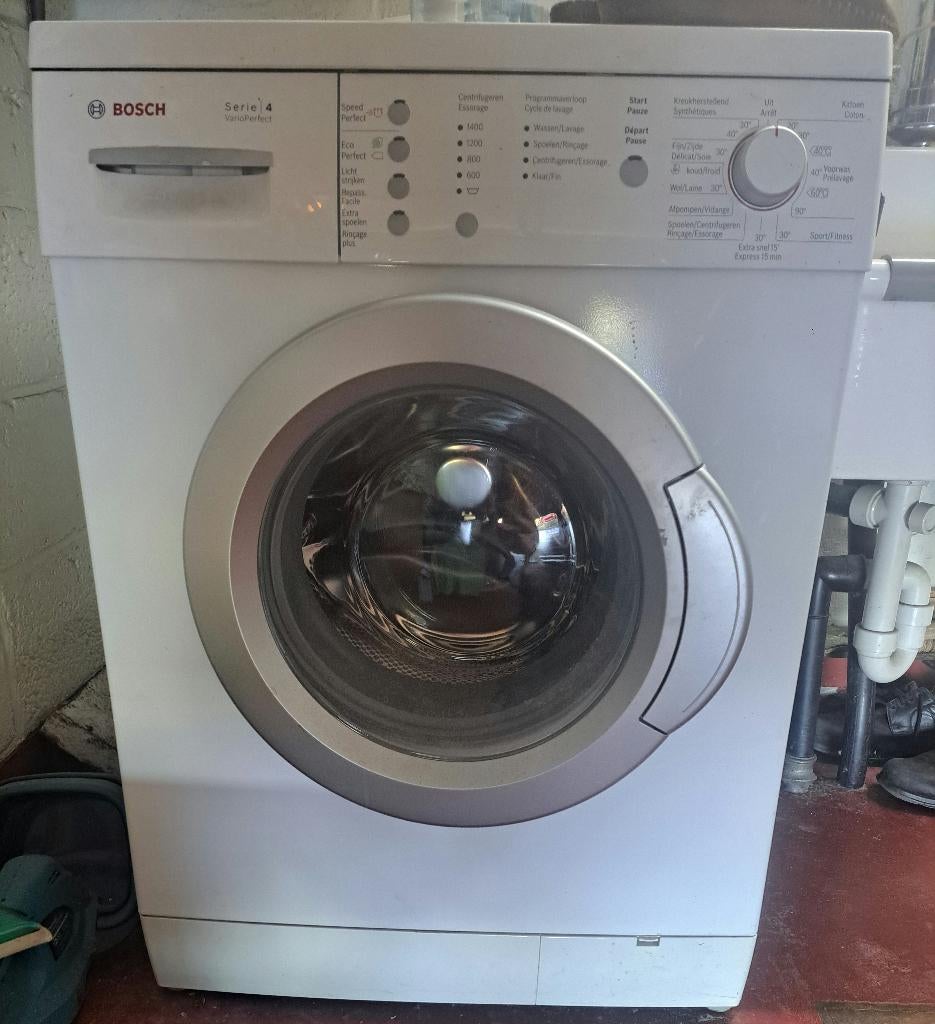 wasmachine, Ophalen, Gebruikt, Voorlader, 90 tot 95 cm