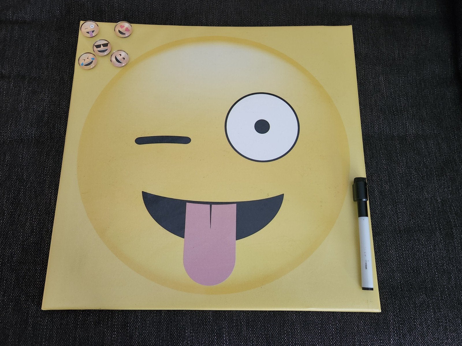 magneet en whiteboard in zeer goede staat, Diversen, Schoolborden, Ophalen of Verzenden, Mobiel, Zo goed als nieuw, Whiteboard